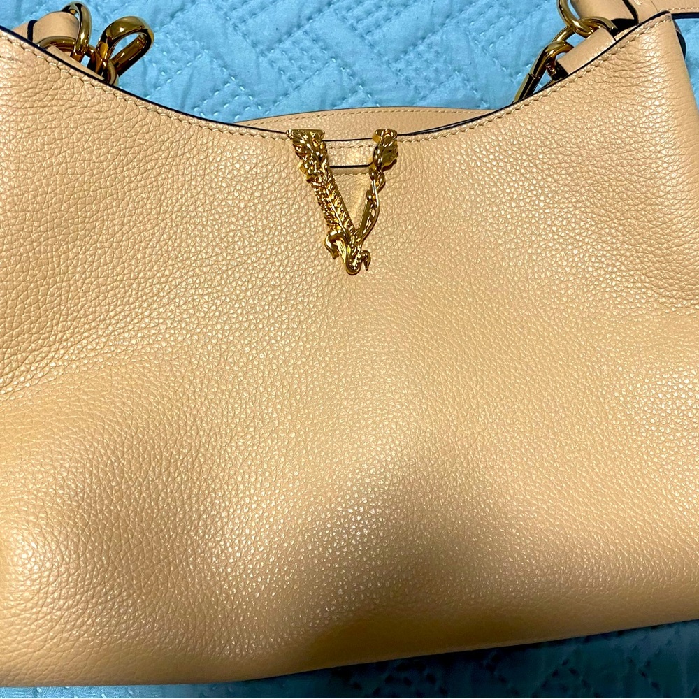 Versace Beige CrossBody Bag